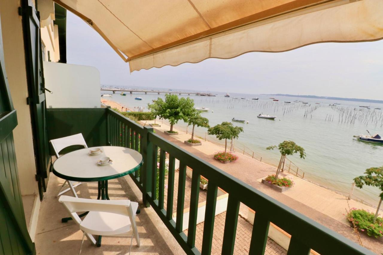 Comfortable, Renovated Studio In Top Cap Ferret Location, 1St Line With Bay View เลเฌอ-แกป-เฟร์เร ภายนอก รูปภาพ