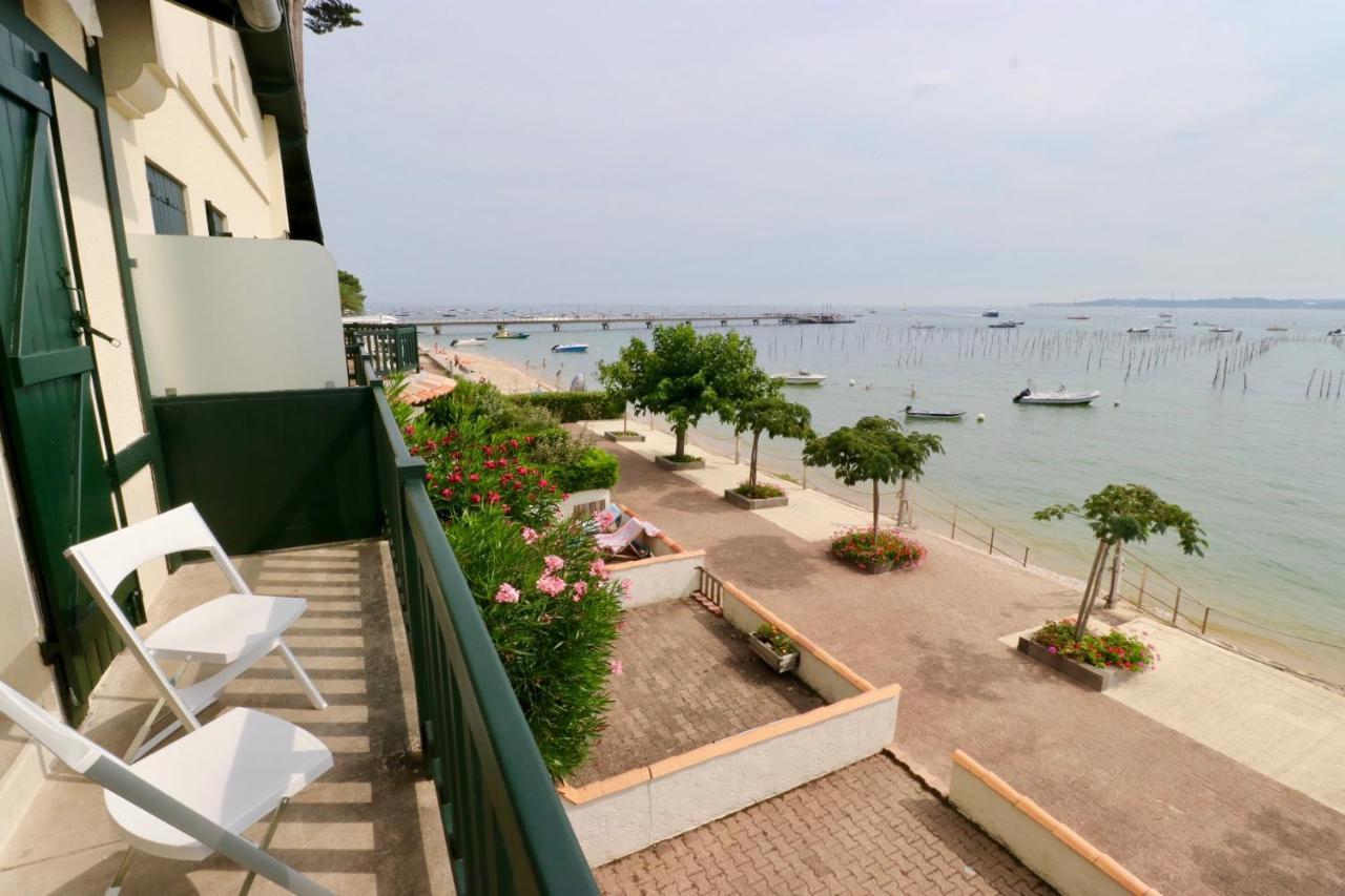 Comfortable, Renovated Studio In Top Cap Ferret Location, 1St Line With Bay View เลเฌอ-แกป-เฟร์เร ภายนอก รูปภาพ
