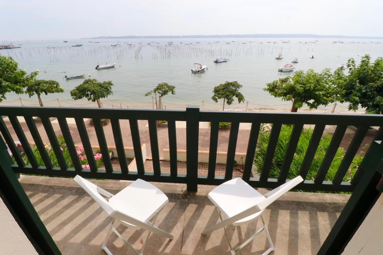 Comfortable, Renovated Studio In Top Cap Ferret Location, 1St Line With Bay View เลเฌอ-แกป-เฟร์เร ภายนอก รูปภาพ